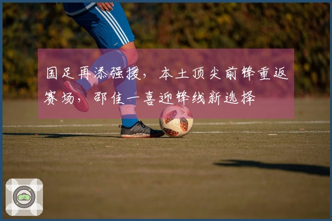 国足再添强援，本土顶尖前锋重返赛场，邵佳一喜迎锋线新选择